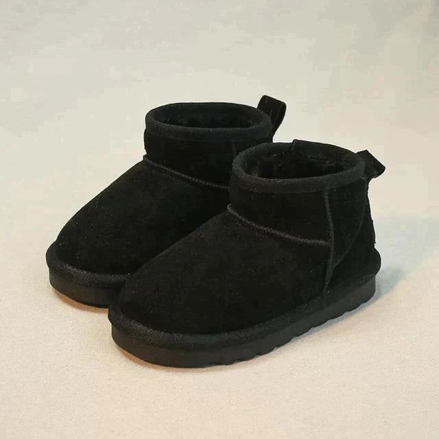 Womens Insulated Suede Ankle Boots Snug Fit