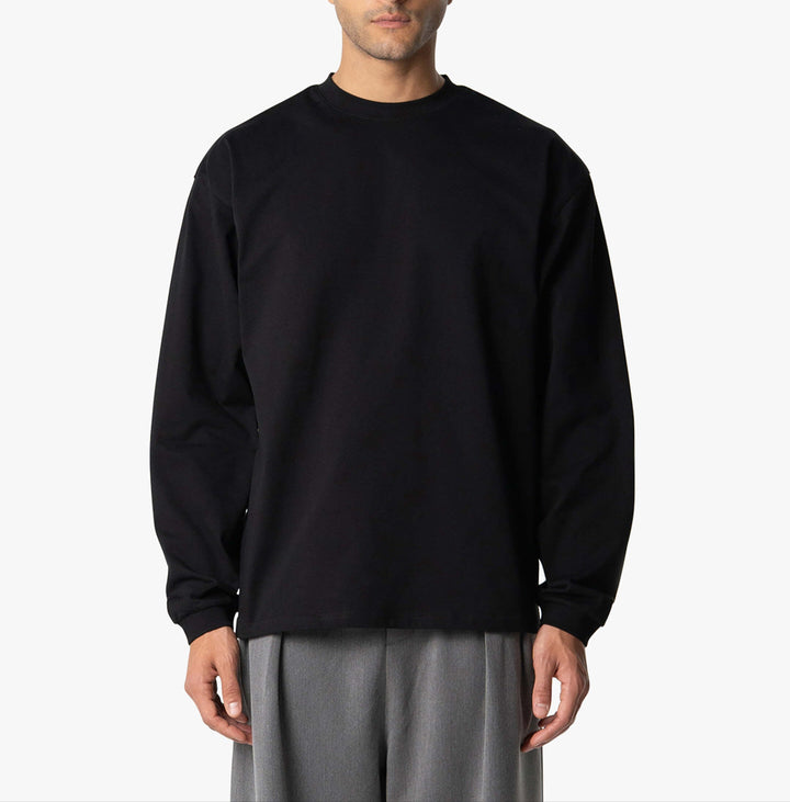 Mens Long Sleeve Shirt Cotton Loose Fit Comfortable