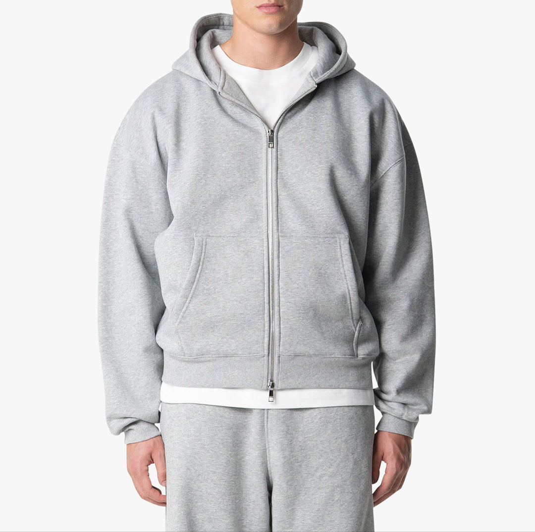 Mens Hooded Sweatshirt Comfortable Relaxed Fit - BritishMode
