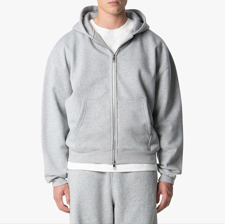 Mens Hooded Sweatshirt Comfortable Relaxed Fit - BritishMode