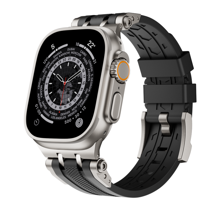 Unisex Sporty Strap for Apple Watch Silicone Adjustable - BritishMode