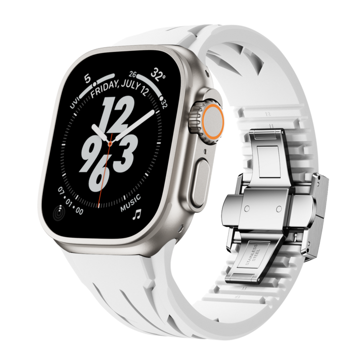 Unisex Leather Strap Band Compatible with Apple Watch