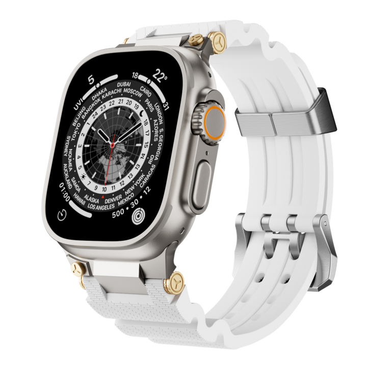 Unisex Silicone Band for Apple Watch Soft Flexible Fit