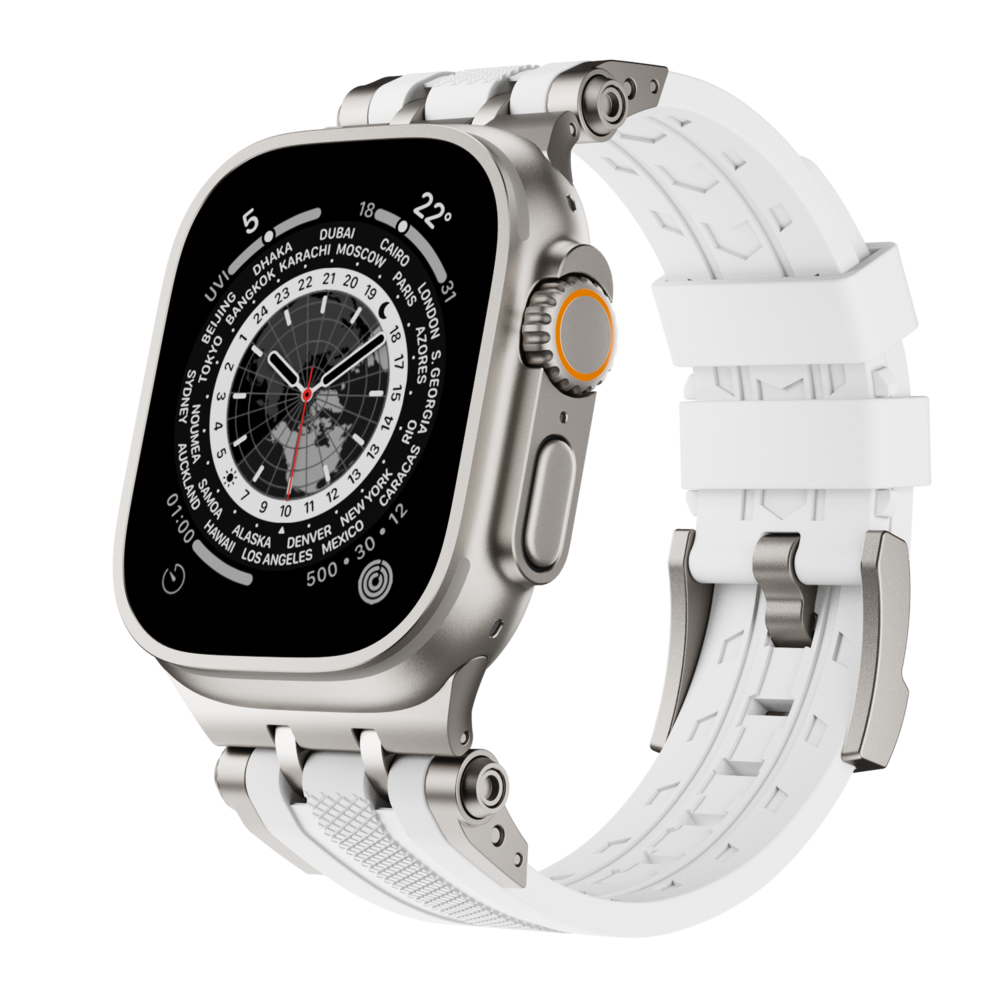 Unisex Sporty Strap for Apple Watch Silicone Adjustable