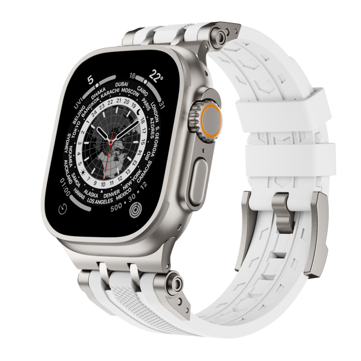 Unisex Sporty Strap for Apple Watch Silicone Adjustable