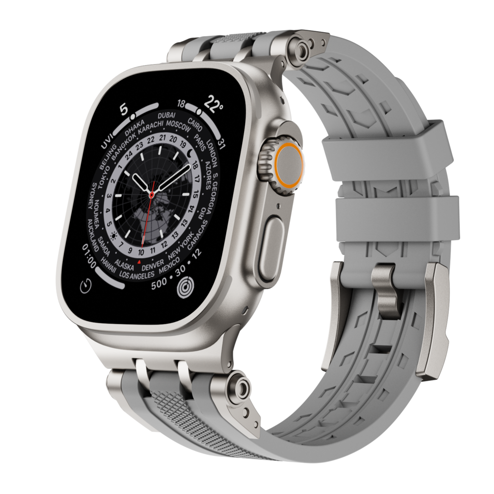Unisex Sporty Strap for Apple Watch Silicone Adjustable