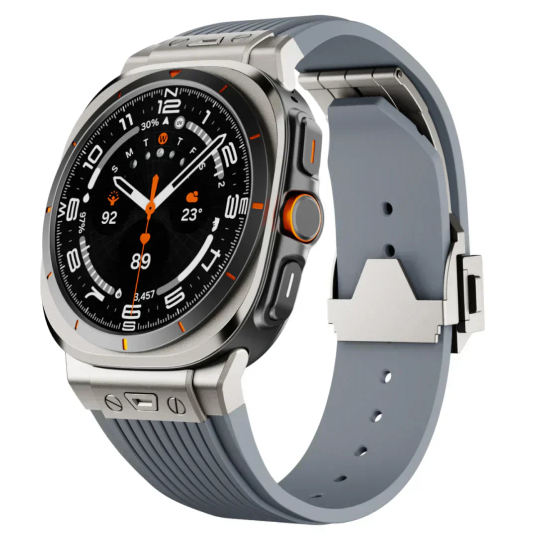 Unisex Silicone Strap Durable Fit for Galaxy Watch Ultra