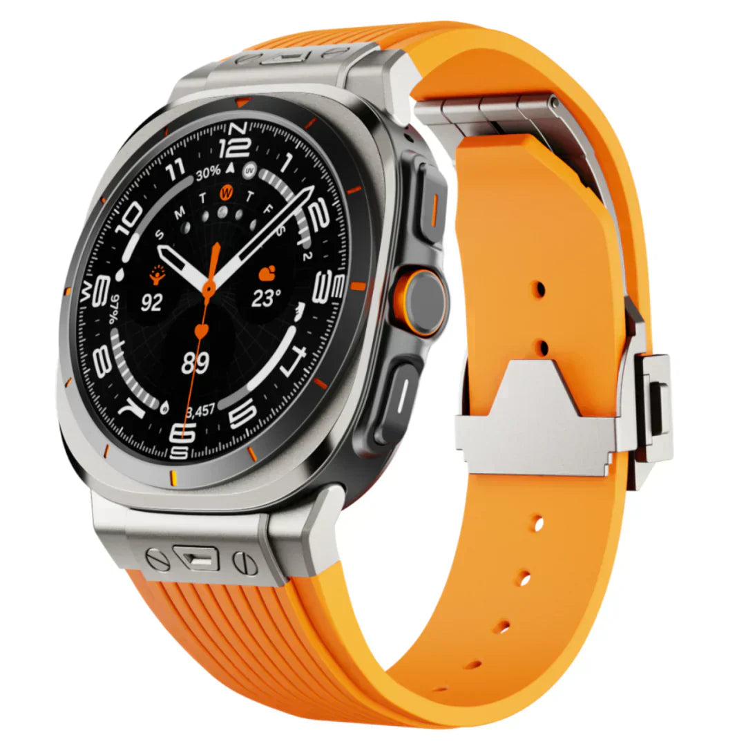 Unisex Silicone Strap Durable Fit for Galaxy Watch Ultra