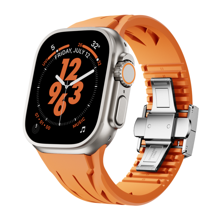 Unisex Leather Strap Band Compatible with Apple Watch