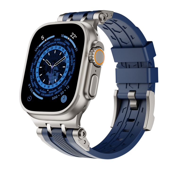 Unisex Sporty Strap for Apple Watch Silicone Adjustable