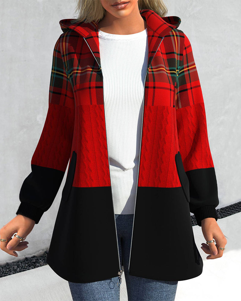 Womens Hooded Winter Coat Warm Insulated Fit - BritishMode