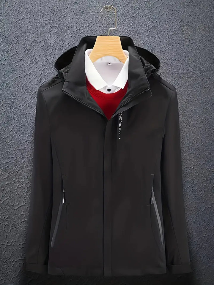 Womens Ski Jacket with Hood Insulated Warm Fit - BritishMode
