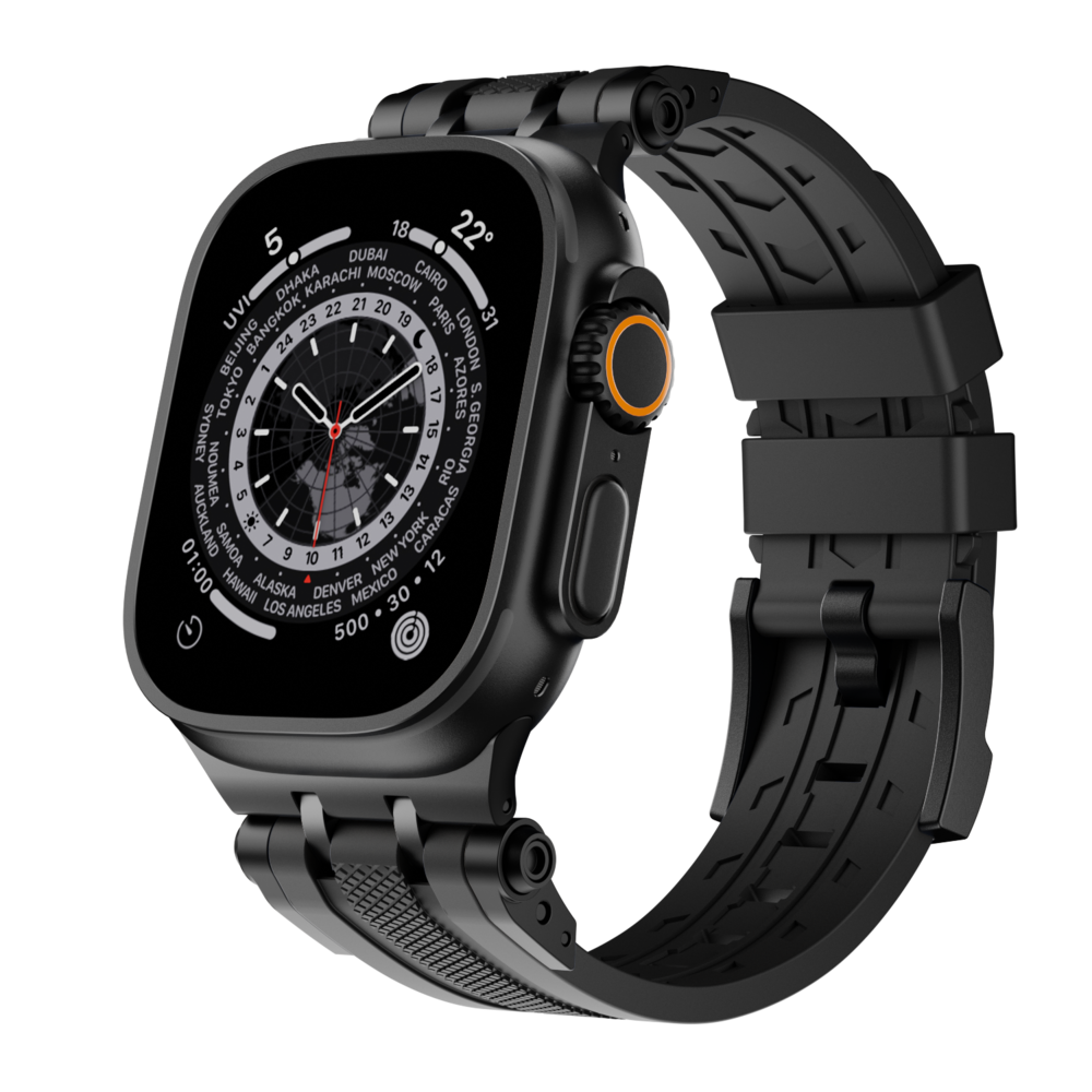 Unisex Sporty Strap for Apple Watch Silicone Adjustable