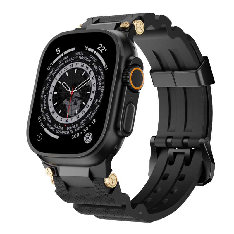 Unisex Silicone Band for Apple Watch Soft Flexible Fit