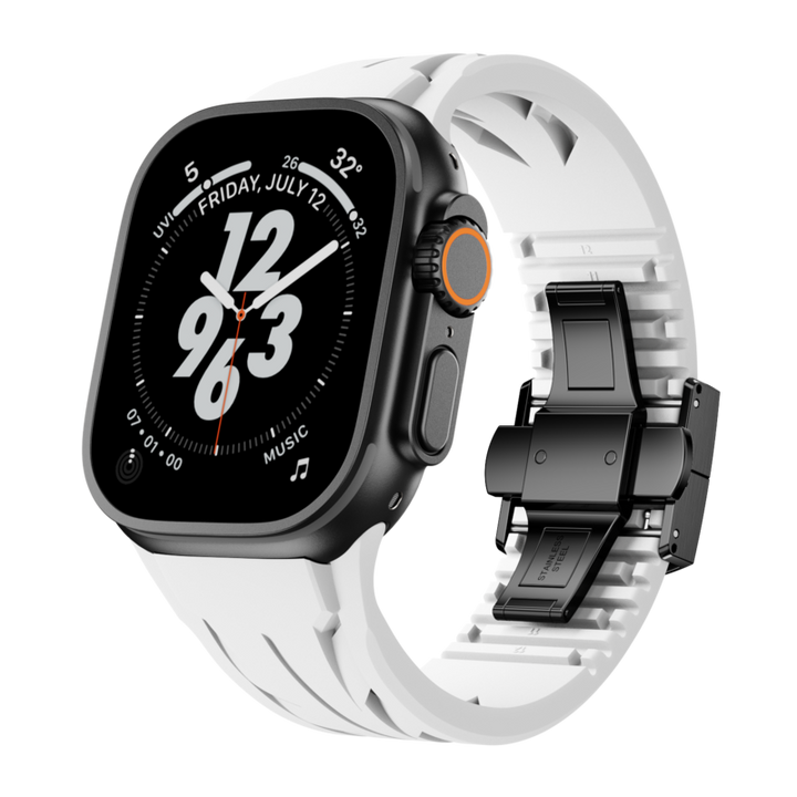 Unisex Leather Strap Band Compatible with Apple Watch