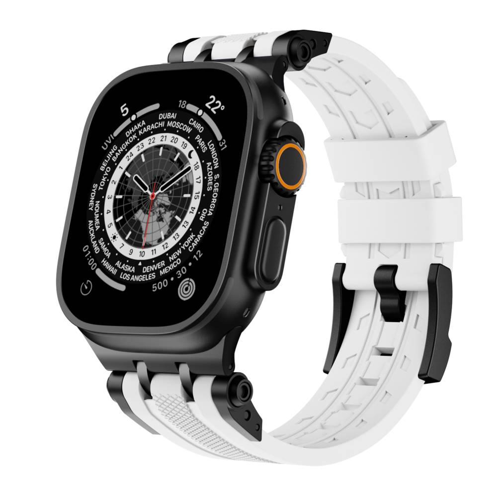 Unisex Sporty Strap for Apple Watch Silicone Adjustable