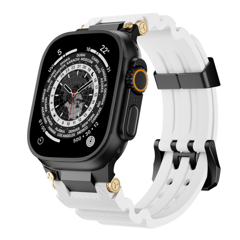 Unisex Silicone Band for Apple Watch Soft Flexible Fit