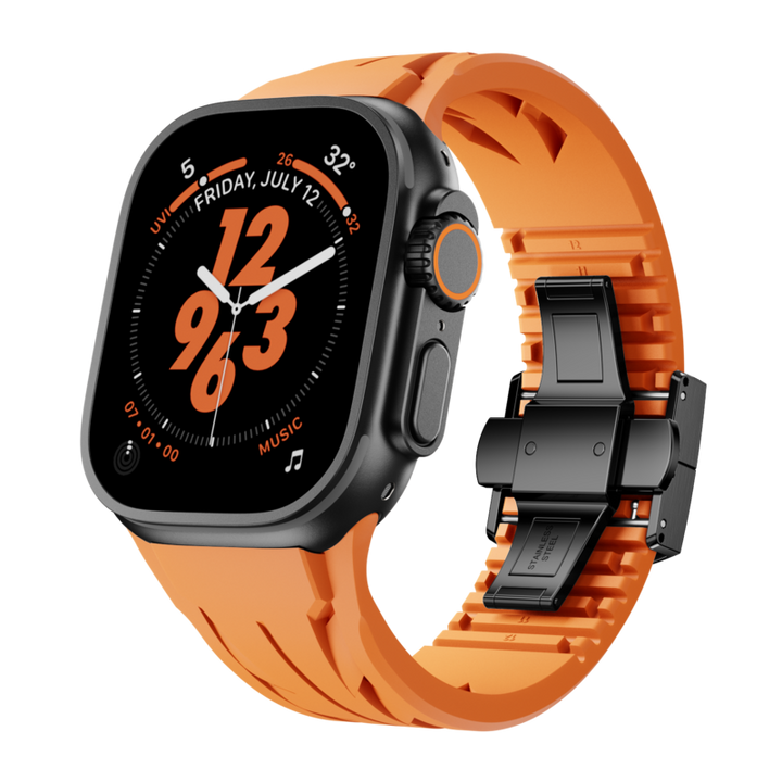 Unisex Leather Strap Band Compatible with Apple Watch