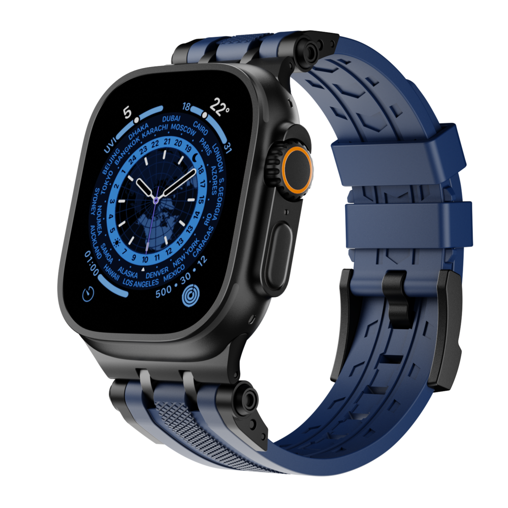 Unisex Sporty Strap for Apple Watch Silicone Adjustable