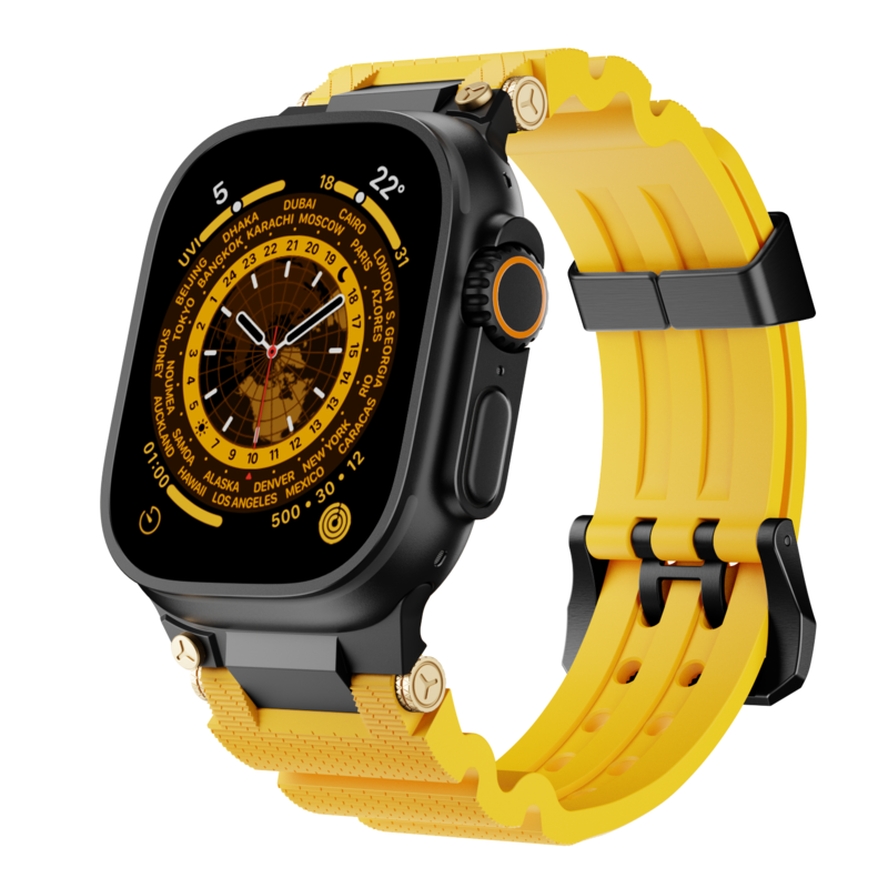 Unisex Silicone Band for Apple Watch Soft Flexible Fit