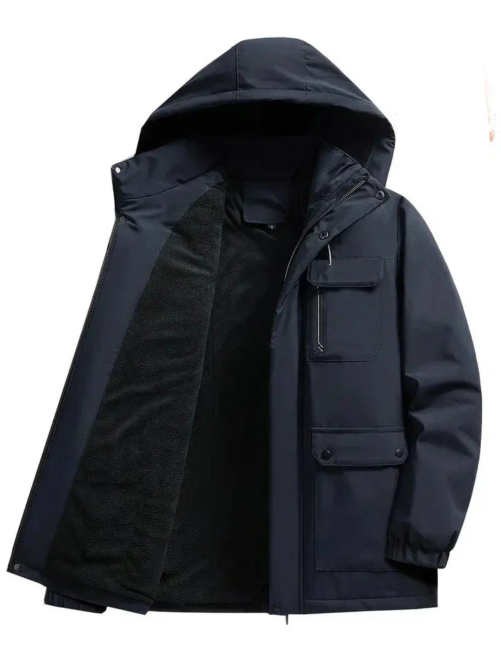 Unisex Padded Parka Waterproof Insulated Fit - BritishMode