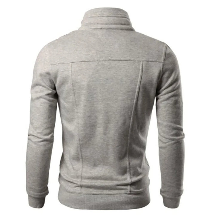 Mens Slim Fit Zip-Up Casual Jacket