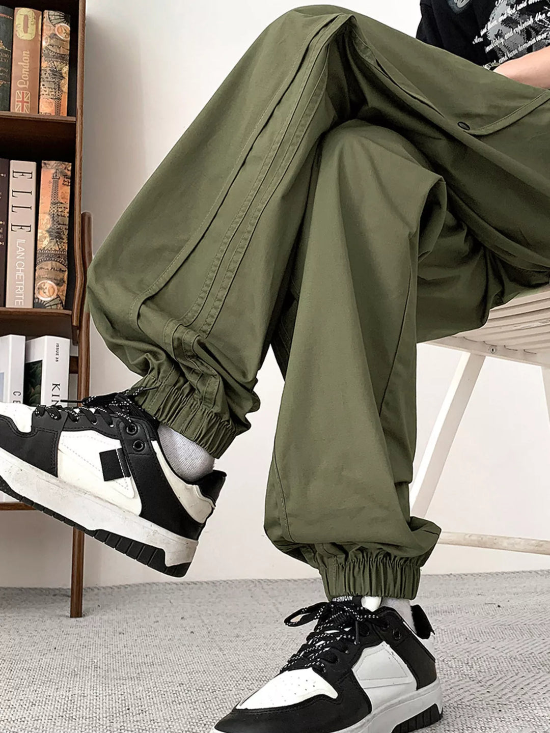Mens Cargo Pants Comfortable Relaxed Fit - BritishMode