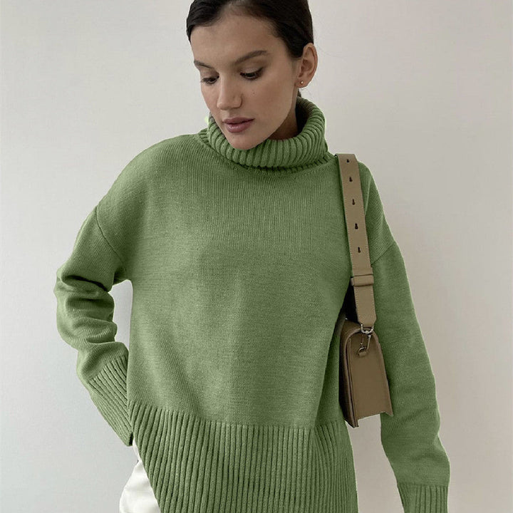 Womens Cashmere Knit Sweater Soft Fit