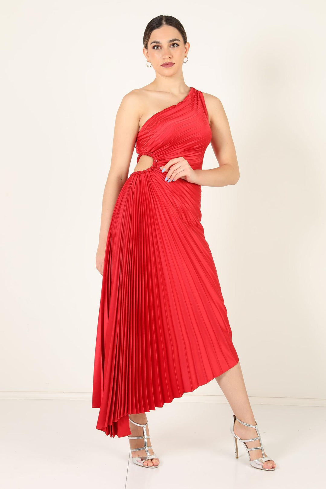 Womens Long Evening Dress Elegant Fit