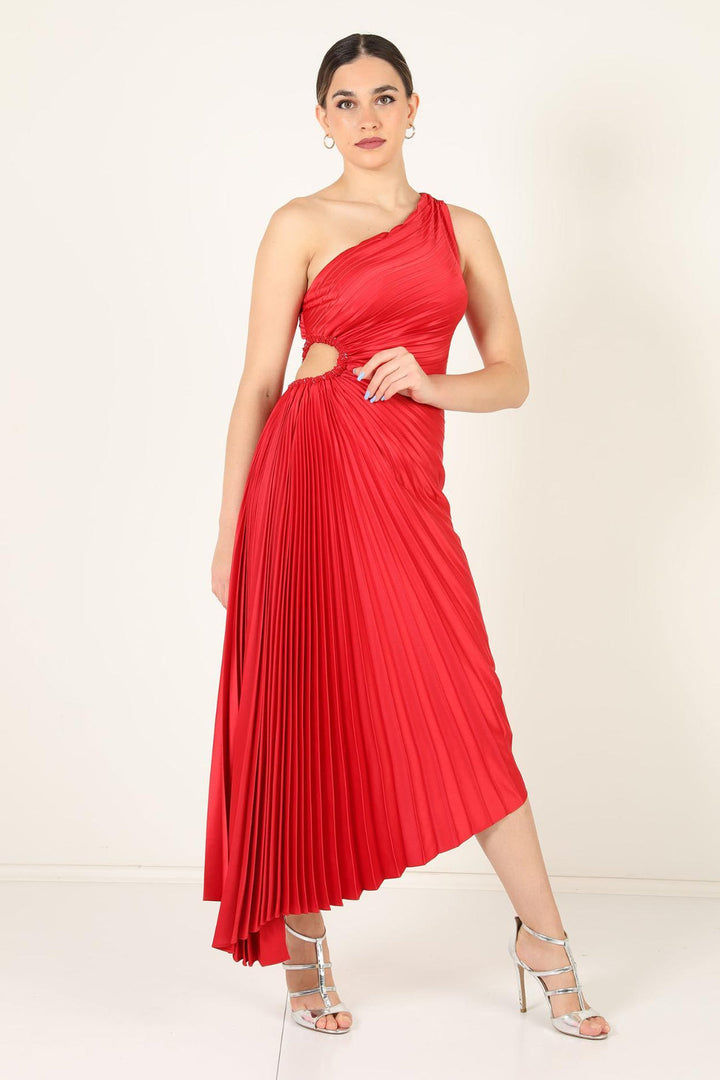 Womens Long Evening Dress Elegant Fit
