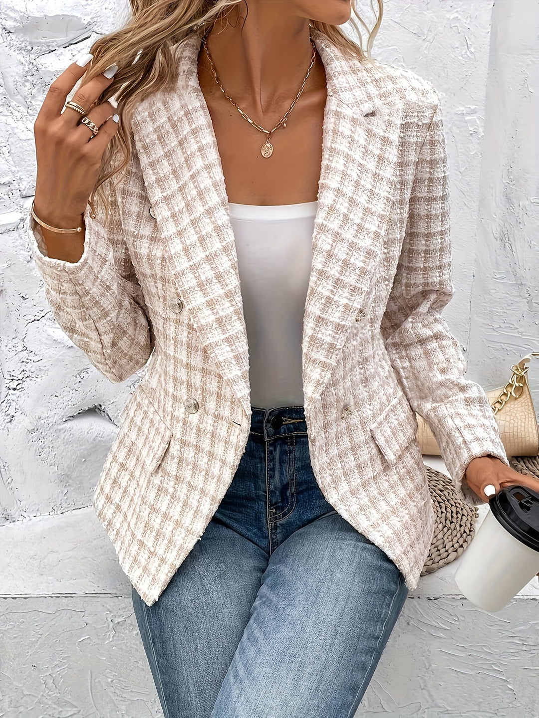 Womens Wool Jacket Classic Fit Winter - BritishMode