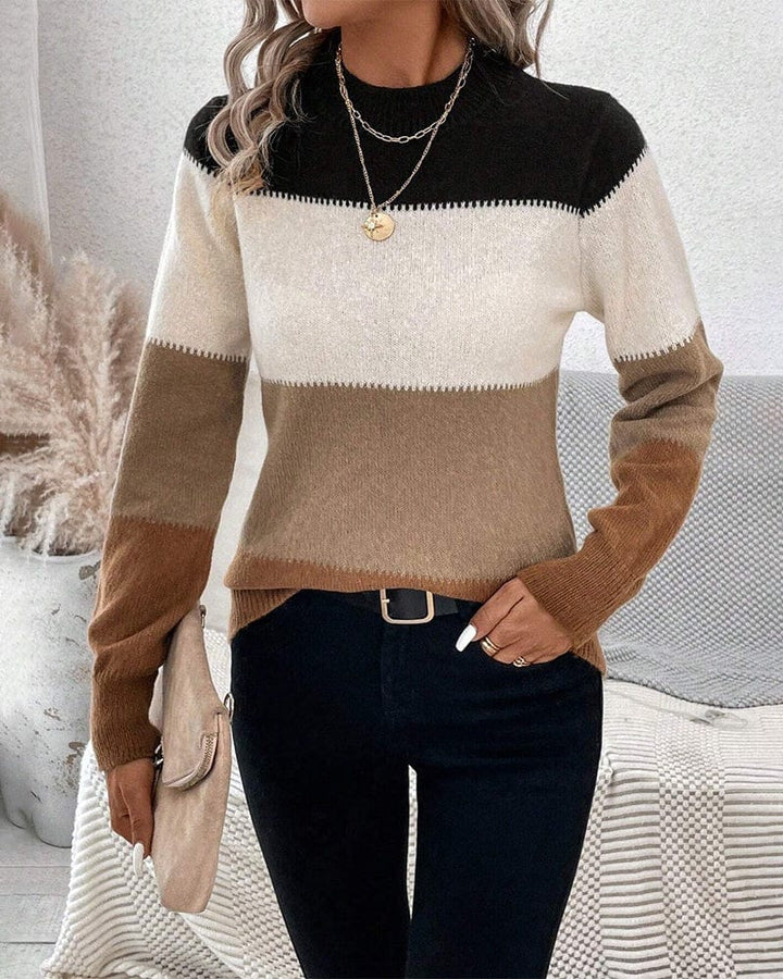 Womens Cozy Knit Sweater Classic Fit