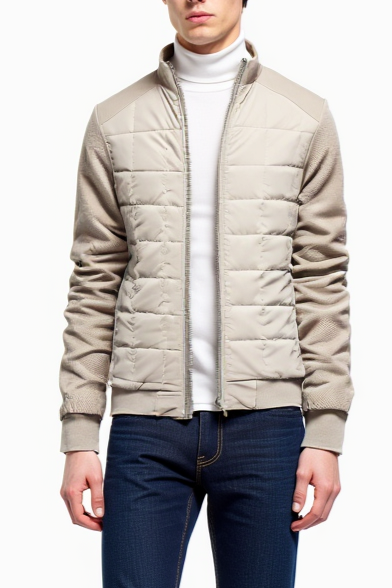 Mens Quilted Jacket Classic Fit - BritishMode