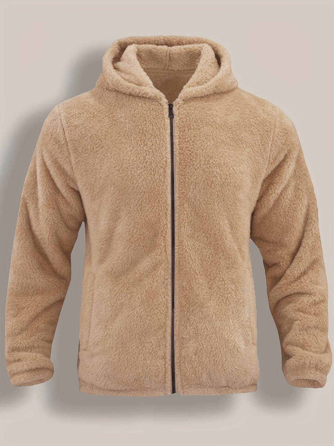 Mens Plus Size Zip-Up Hoodie Casual Comfort Fit