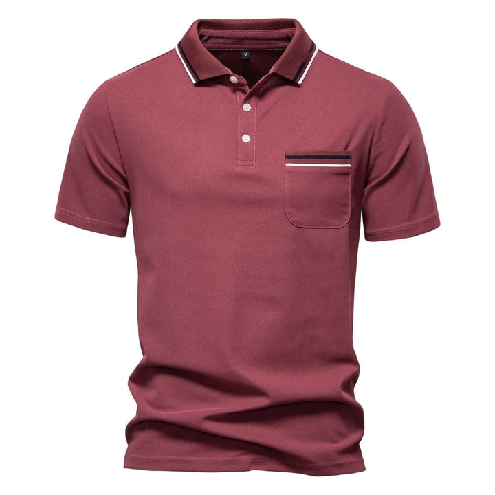 Mens Polo Shirt Classic Fit Cotton