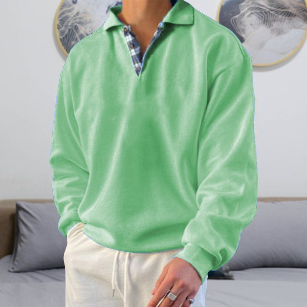 Mens Casual Lightweight Cashmere Knit Sweater