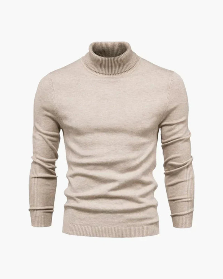 Mens Crew Neck Sweater Knit Warm Slim Fit - BritishMode