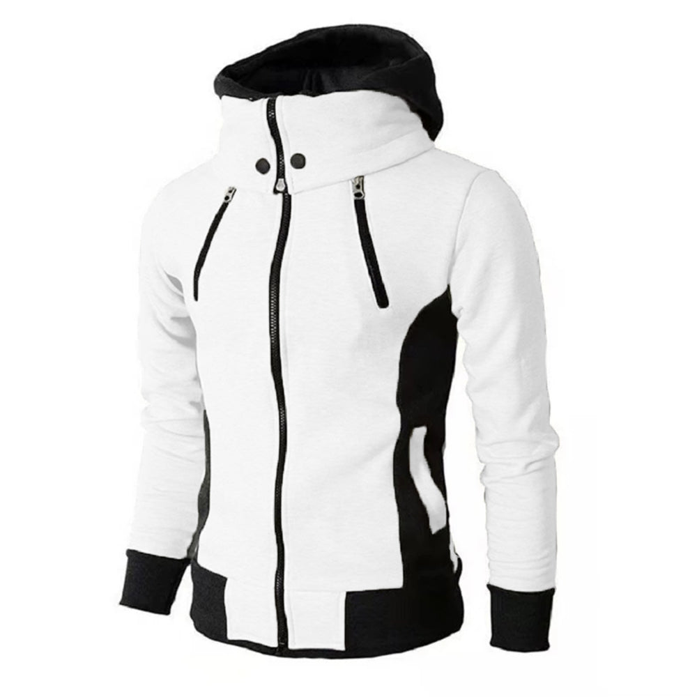 Mens Hooded Jacket Casual Fit