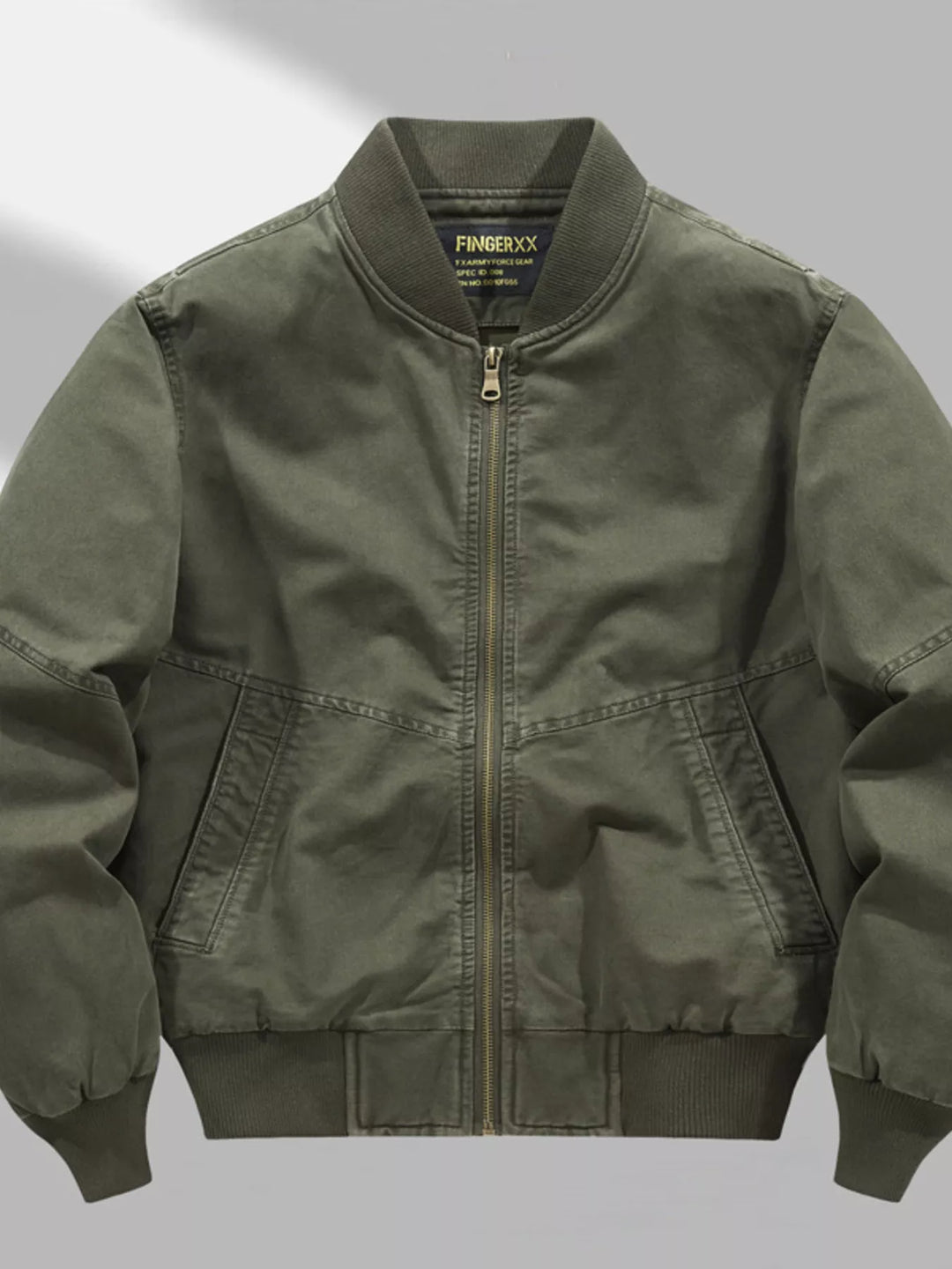 Mens Flight Jacket Big and Tall Relaxed Fit - BritishMode
