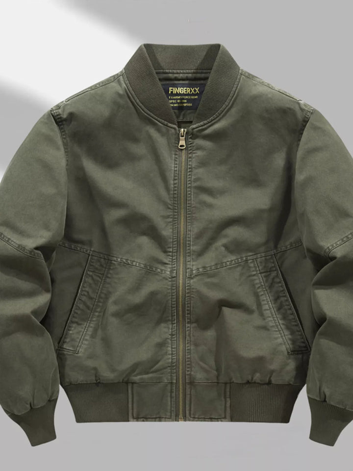 Mens Flight Jacket Big and Tall Relaxed Fit - BritishMode