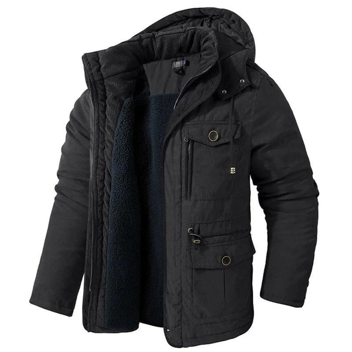 Mens Outdoor Jacket Insulated Warm Fit