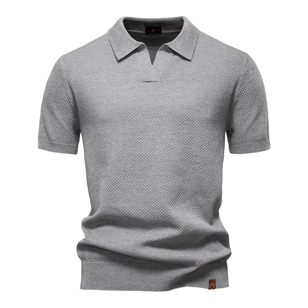 Mens Polo Shirt Knit Classic Fit