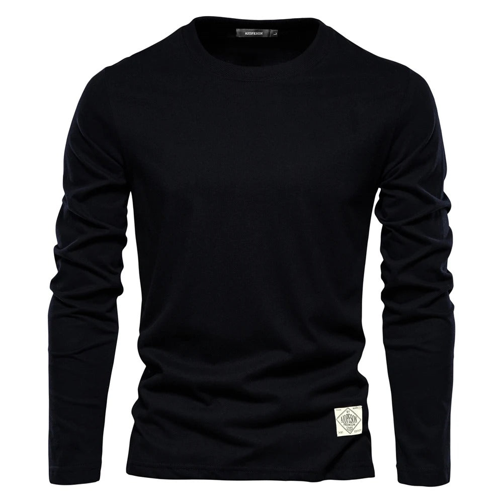 Mens Long Sleeve Shirt Casual Classic Fit