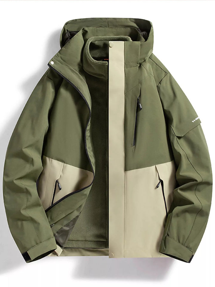 Mens Rainproof Coat Large Size