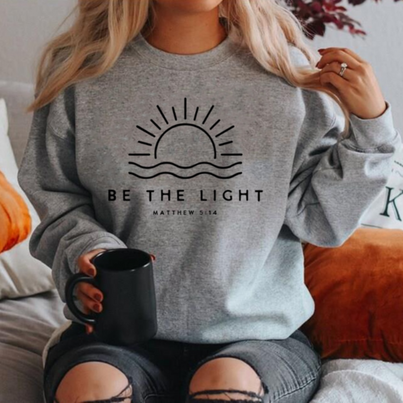 Womens Crew Neck Sweater Cozy Knit Winter