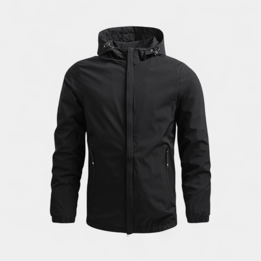 Mens Waterproof Breathable Hooded Jacket - BritishMode