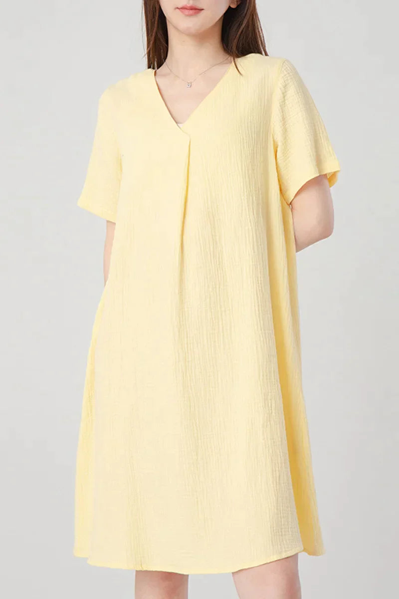 Womens Sundress Lightweight V-Neck Sleeveless