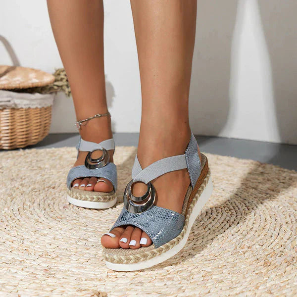 Womens Orthopedic Wedge Sandals Comfortable Supportive