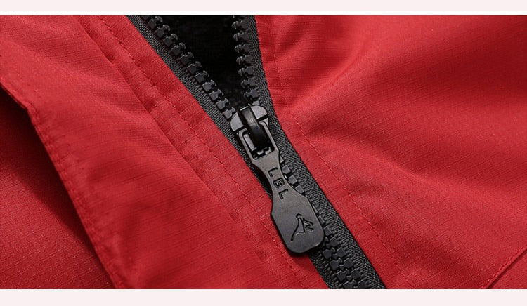 Mens Windproof Winter Jacket Insulated Warm Fit