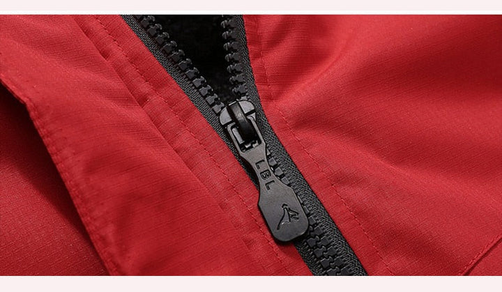 Mens Windproof Winter Jacket Insulated Warm Fit